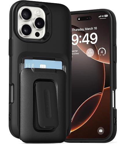 Amazon.com: Encased Wallet Case Set for iPhone 16 Pro Max with